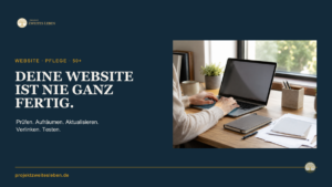 Deine Website ist kein fertiges Projekt: Warum du nach dem Start weiter aufräumen solltest blog master variante 1
