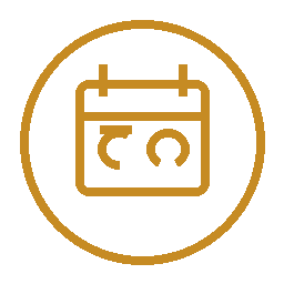 icon 56 jahre gold