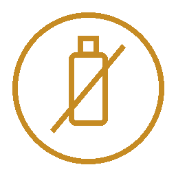 icon alkohol besiegt gold
