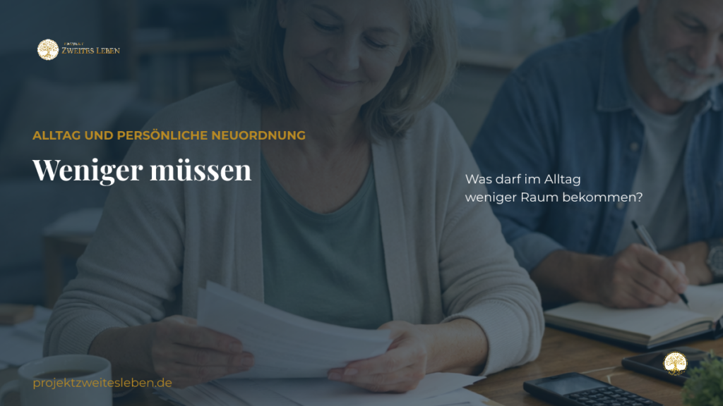 Was soll in deinem Alltag nicht mehr alles von dir verlangen? Ruhige helle Alltagsszene ohne erkennbare Person als Symbol für persönliche Neuordnung und weniger Verpflichtungen.